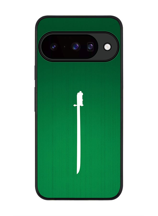 Stylizedd For Google Pixel 10 Case,Slim fit Camera Protection, Shockproof Thin Phone cover  - Sword Of Saudi - Image 1